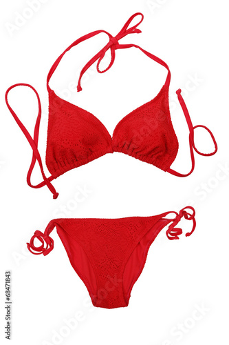 Fotografie red bikini