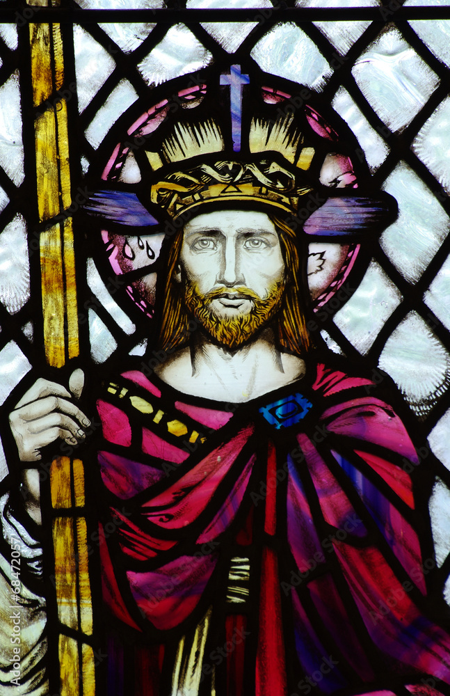 Obraz premium Jesus Christ in stained glass