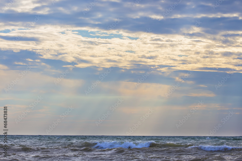 Black Sea at sunset