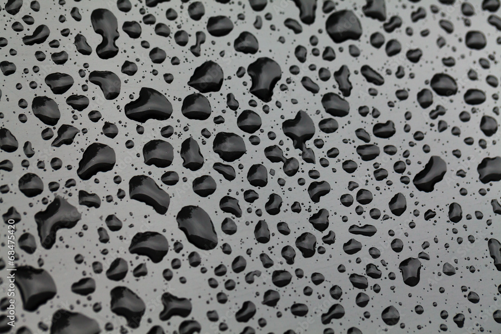 drops of water-repellent surface drops of water-repellent surface