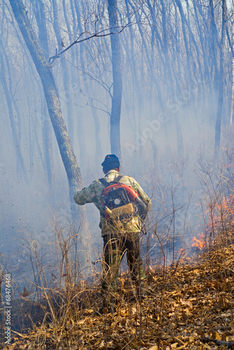 Suppression of forest fire 95
