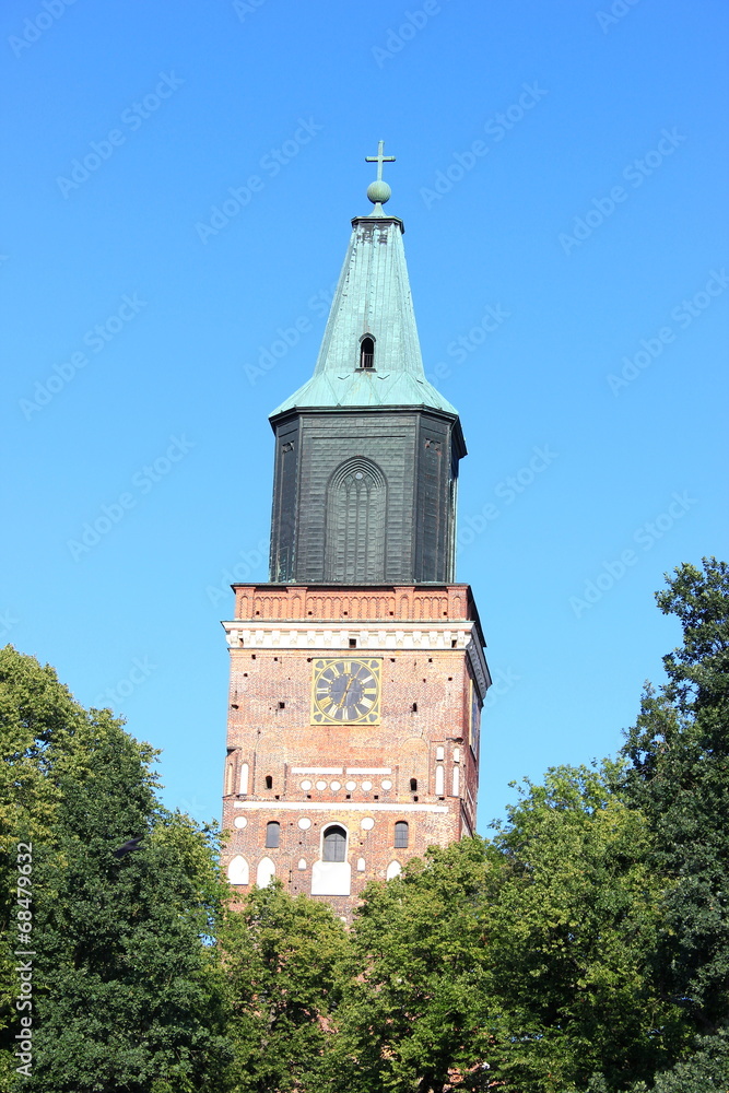 Der mittelalterliche Dom von Turku in Finnland