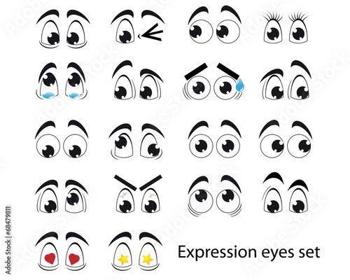 Expression eyes