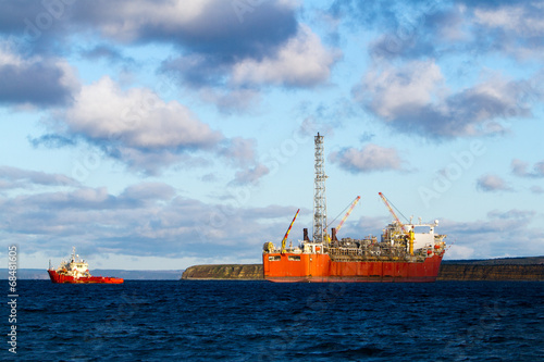 FPSO oil production vessel