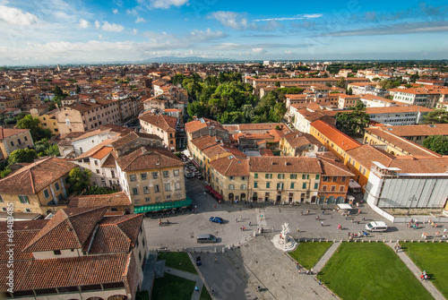 Panorama belvedere di Pisa, veduta area photo