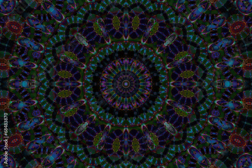 beauty dark mandala