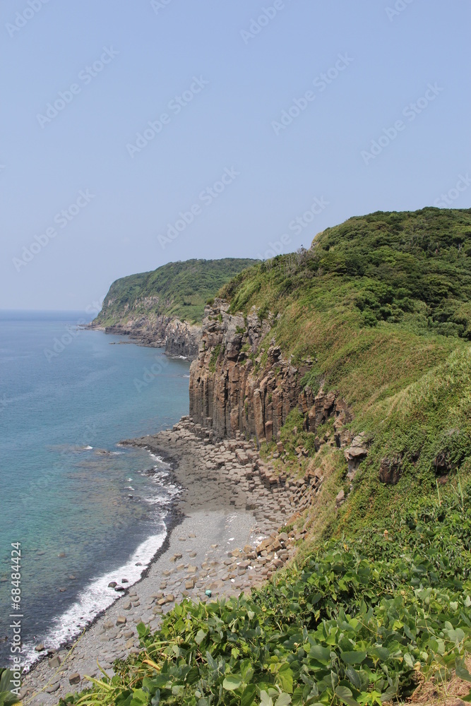 塩俵の岸壁 塩俵の岸壁