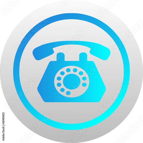 Telephone icon (vector)