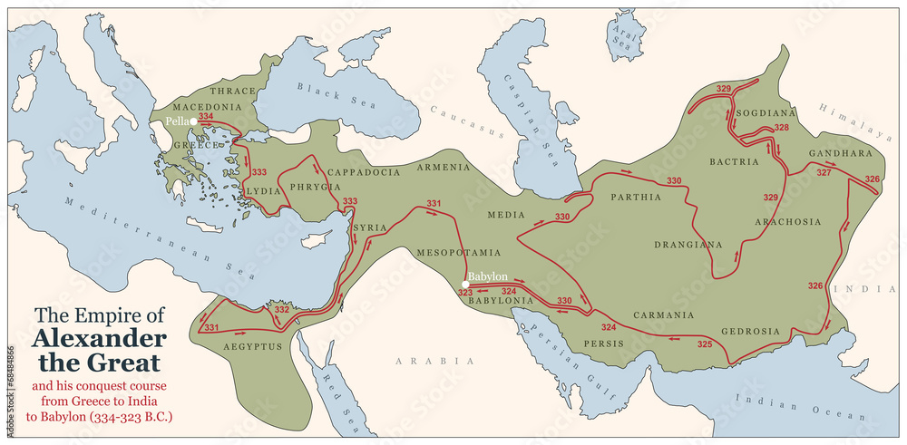 Fotografija Alexander the Great Conquest Course