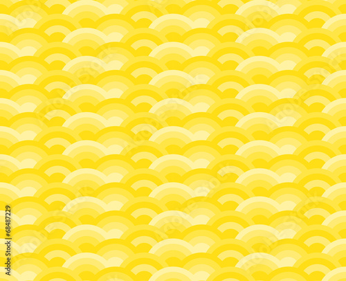 yellow wave pattern