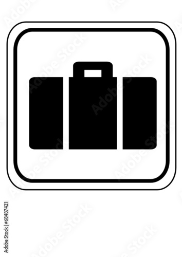 Logo mit Koffersymbol