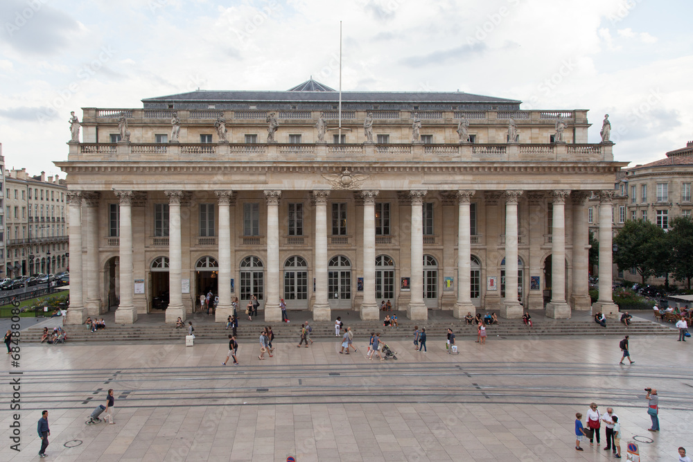 le grand théâtre de Bordeaux salle d’opéra et spectacle en France