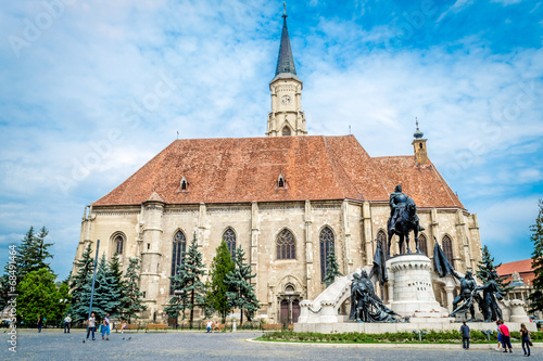 St. Michael's Church Tower, Cluj Napoca, Romania