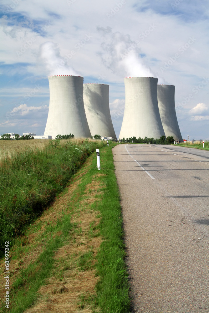 Nuclear power plant Temelin in Czech Republic Europe Nuclear power plant Temelin in Czech Republic Europe