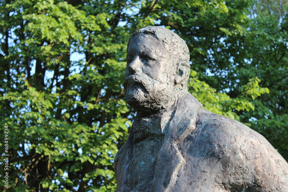 Fritz Reuter Statue Rostock Reutershagen Fritz Reuter Statue Rostock Reutershagen