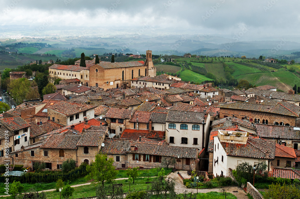 Fototapeta premium San Gimignano Italy