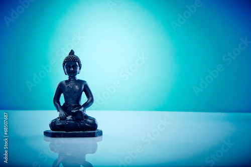 Buddah in lotus pose