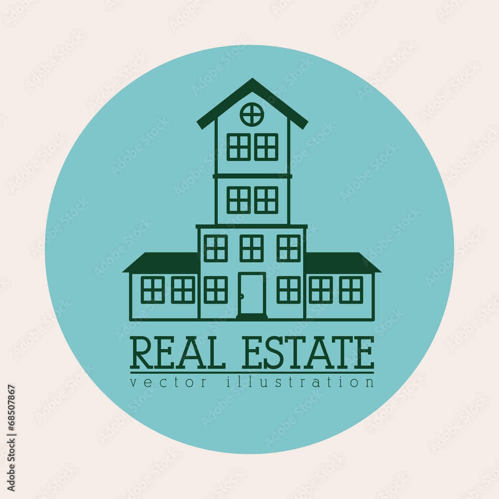 Fototapeta premium Real estate design