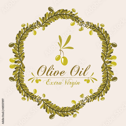 Olive oil design