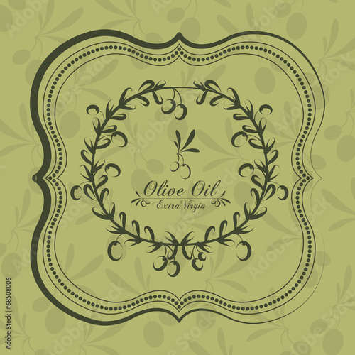 Olive oil design