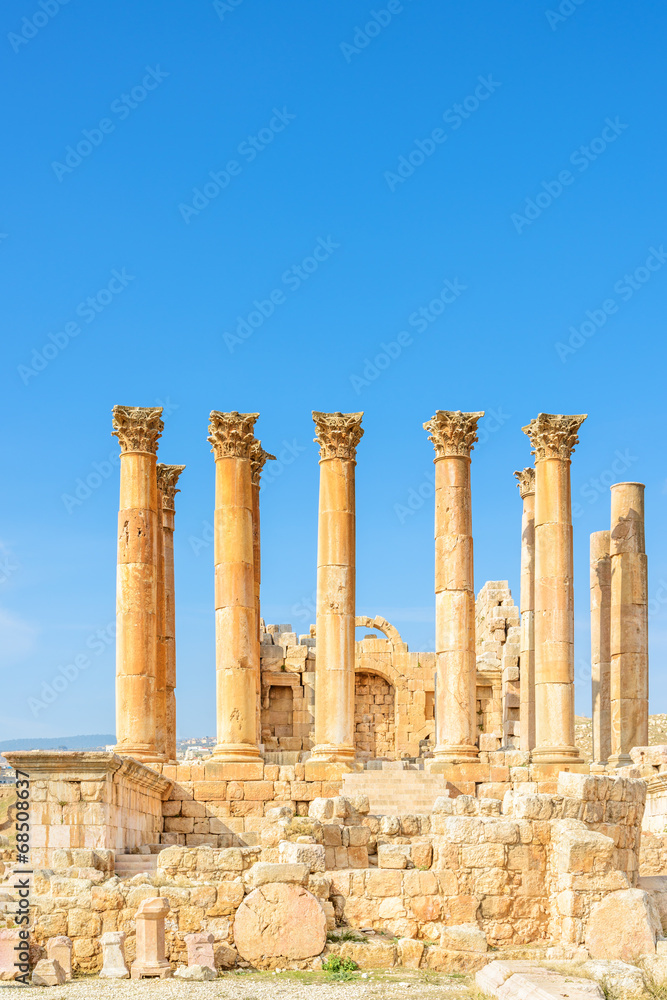 Temple of Artemis is a Roman temple in Jerash, Jordan
