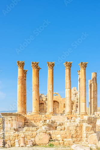 Temple of Artemis is a Roman temple in Jerash, Jordan