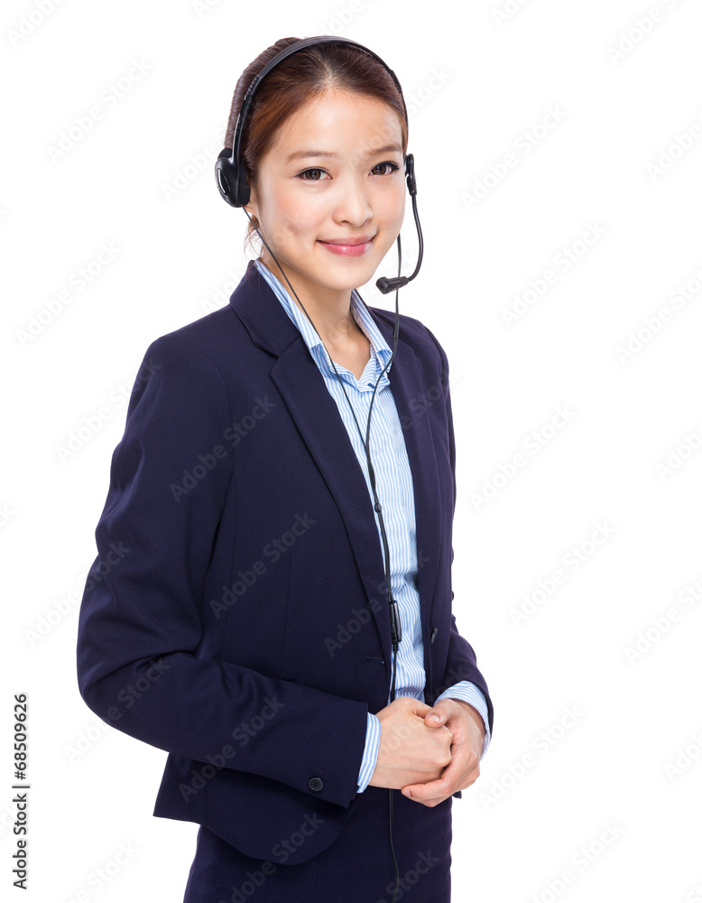 Customer services operator