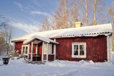 Winter, snow and cottages