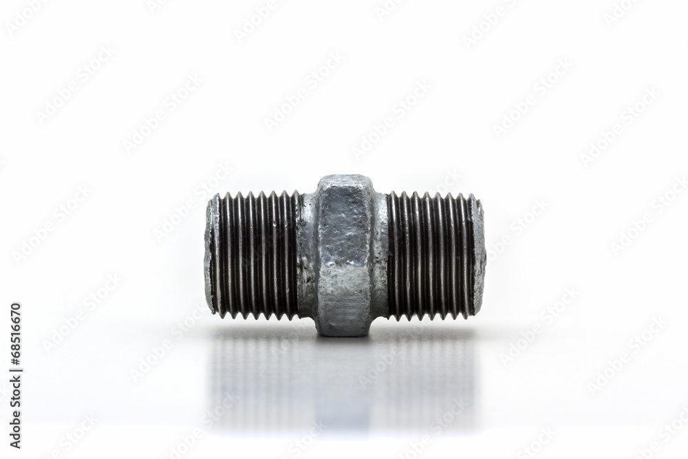 Threaded connector (Hexagon Nipple) ,pipe fitting. Threaded connector (Hexagon Nipple) ,pipe fitting.