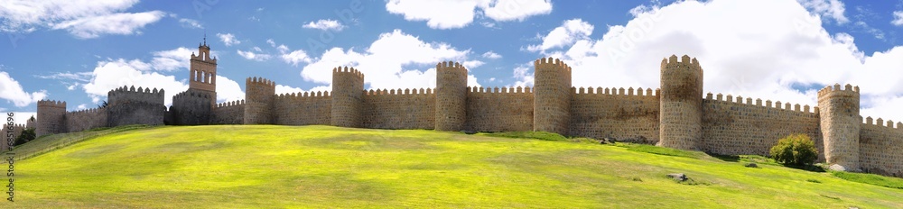 Walls of Avila. Walls of Avila.