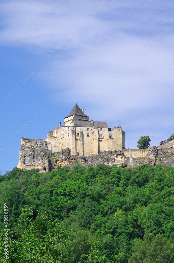 Le château de Castelnaud en dordogne