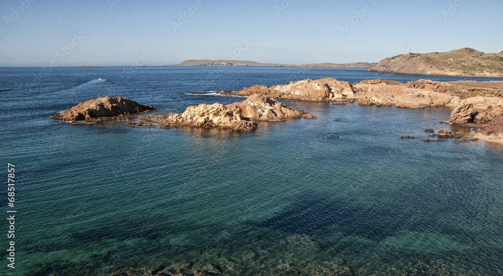 seascape in menorca seascape in menorca