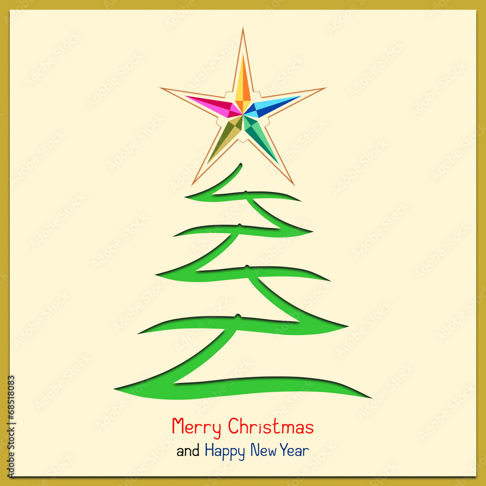 Christmas Message with Tree Christmas Message with Tree