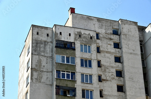 Old apartments in Bulgaria