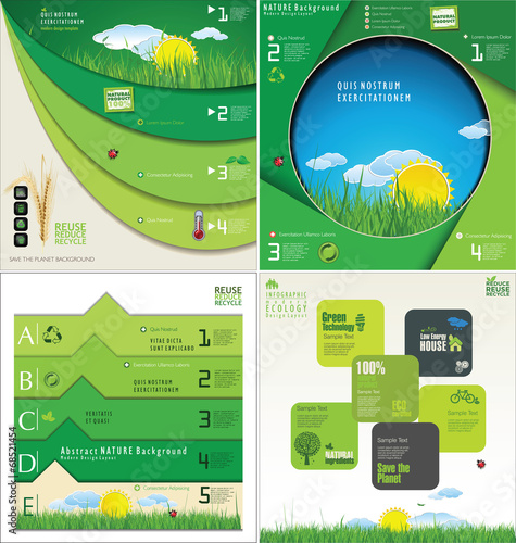Modern infographic Design Layout
