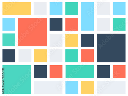 Background pattern template mosaic with a lot of copy space