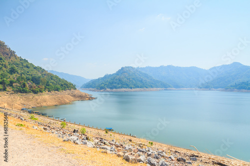 Beautiful of Khun Dan Prakarnchon Dam