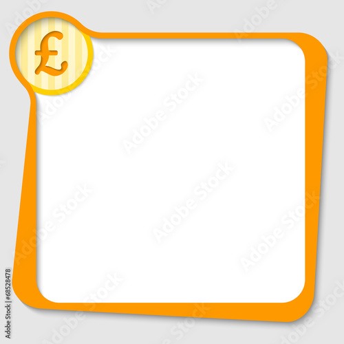 yellow text box for any text with pound symbol