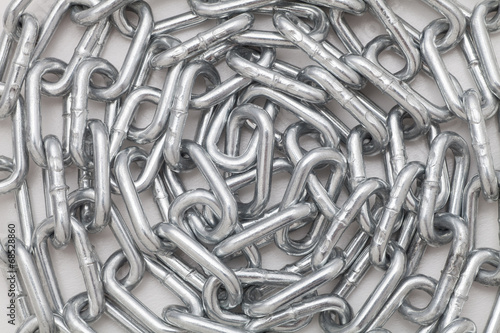 spiral metal chains