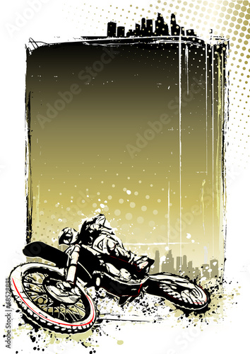 motocross poster background