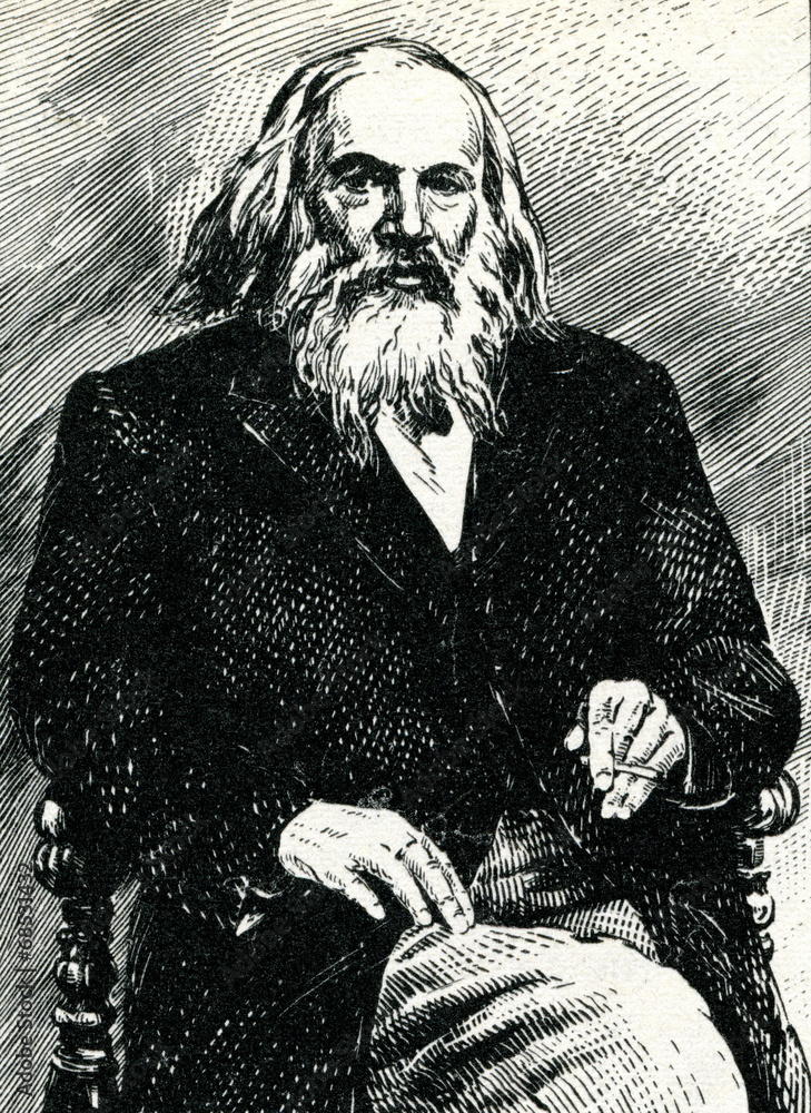 Dmitri Mendeleev, Russian chemist and inventor