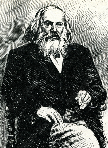 Dmitri Mendeleev, Russian chemist and inventor photo