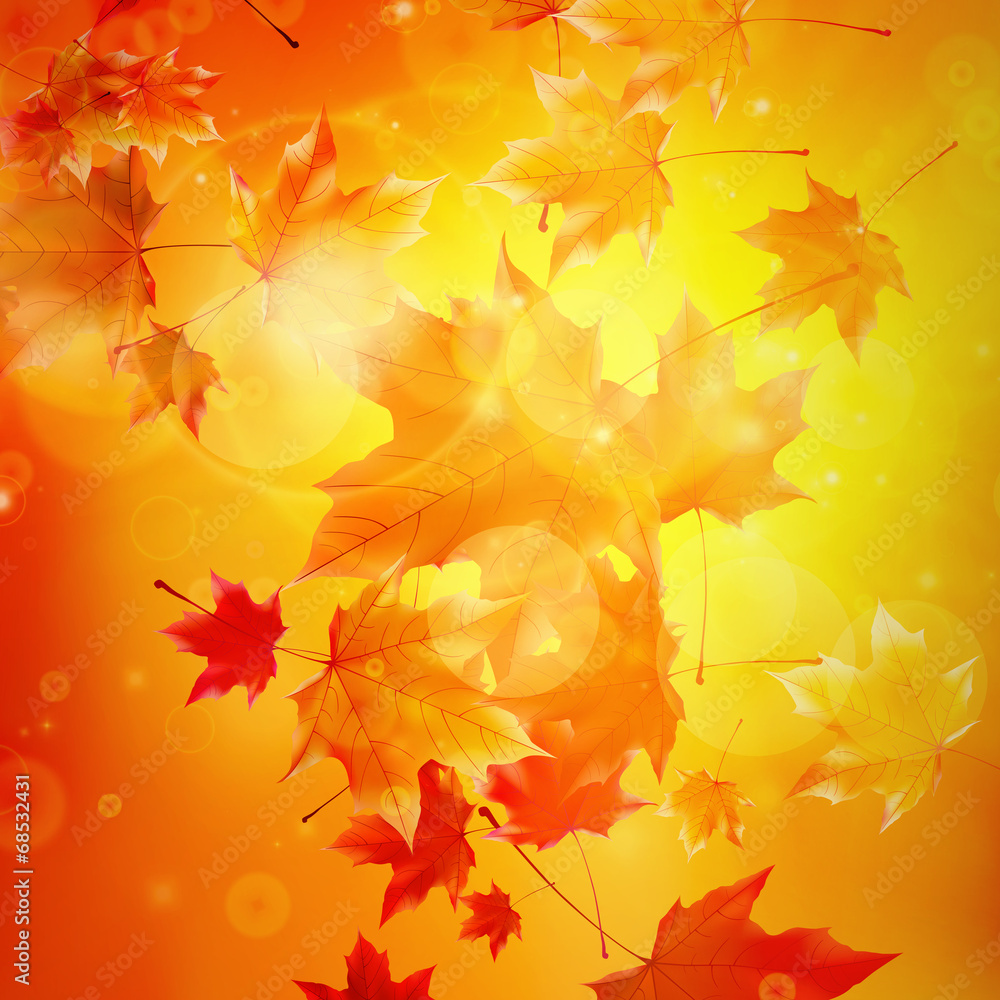 Delicate autumn sun with glare on gold sky. Delicate autumn sun with glare on gold sky.