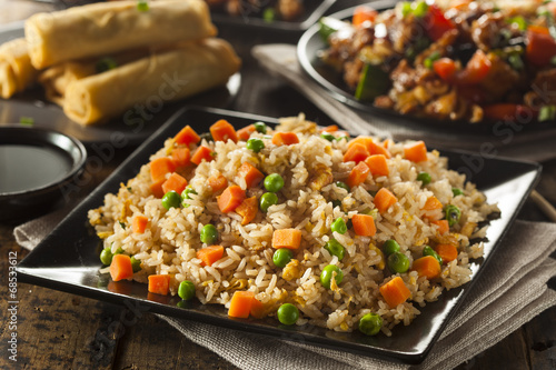 Fotografía Healthy Homemade Fried Rice