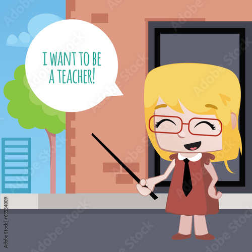 Professions Vector Girls