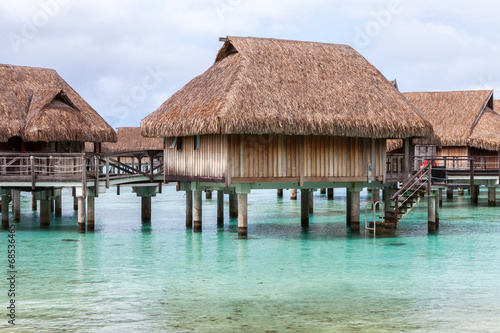 Over water bungalow, Moorea. French Polinesia