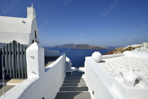 Santorini, Grecja , Oia, architektura wyspy