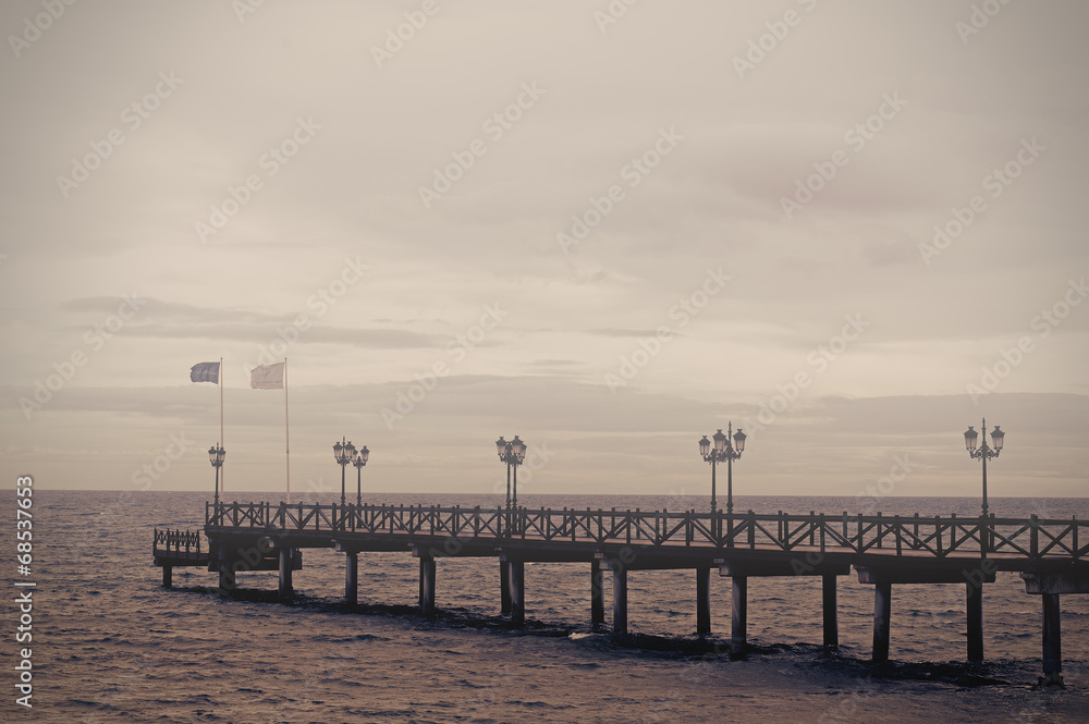 Obraz premium The old pier