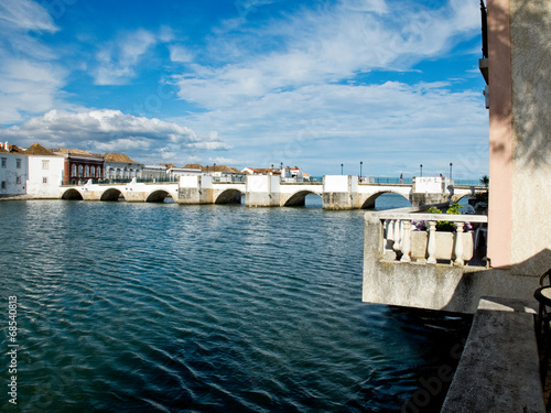 Ponta de Romana over Gilao river in Tavira, Algarve. Portugal. photo