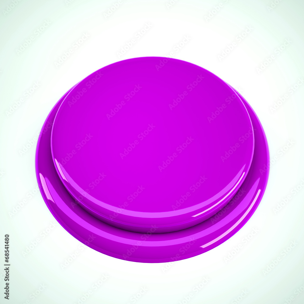 Obraz premium Purple metal button
